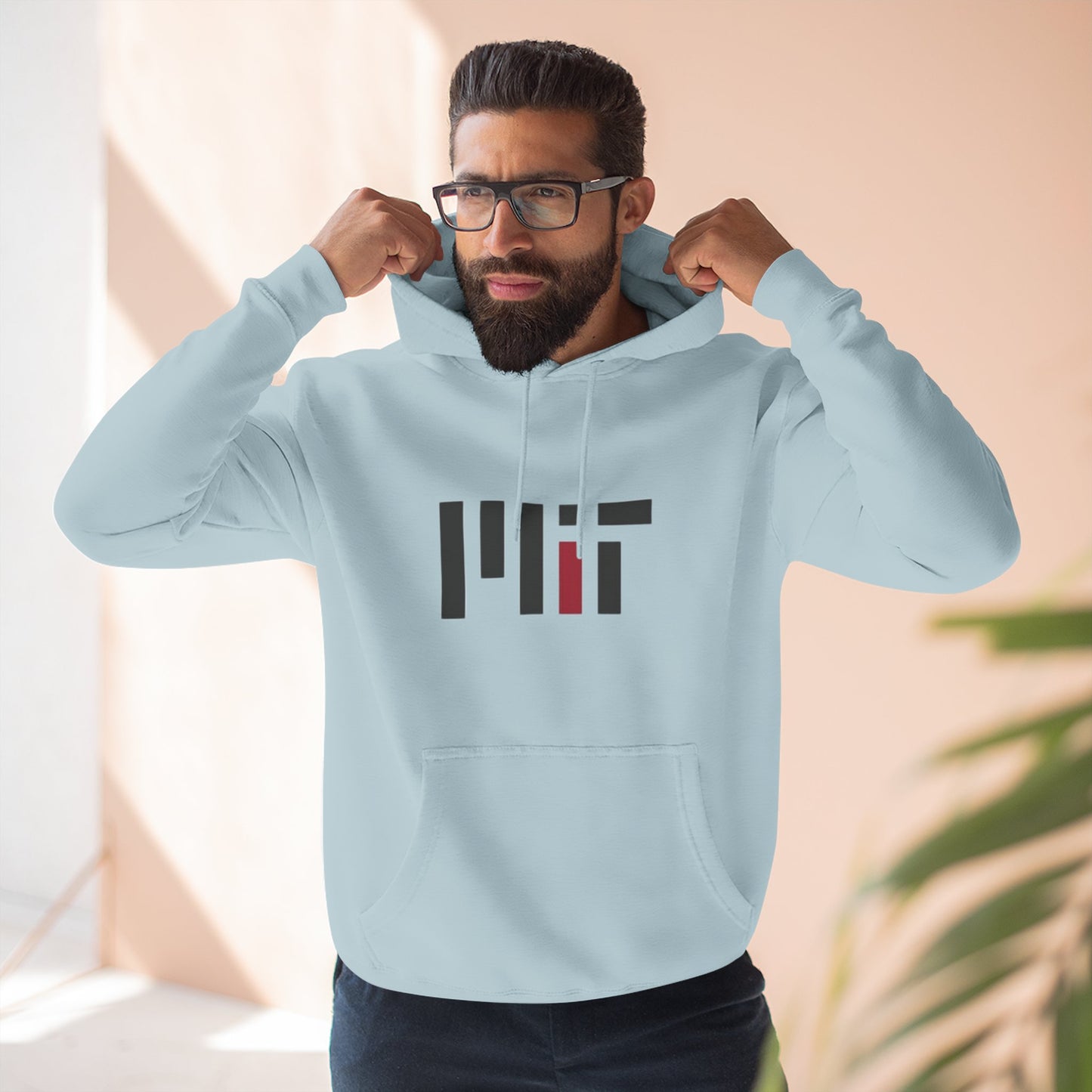 MIT Three-Panel Fleece Hoodie