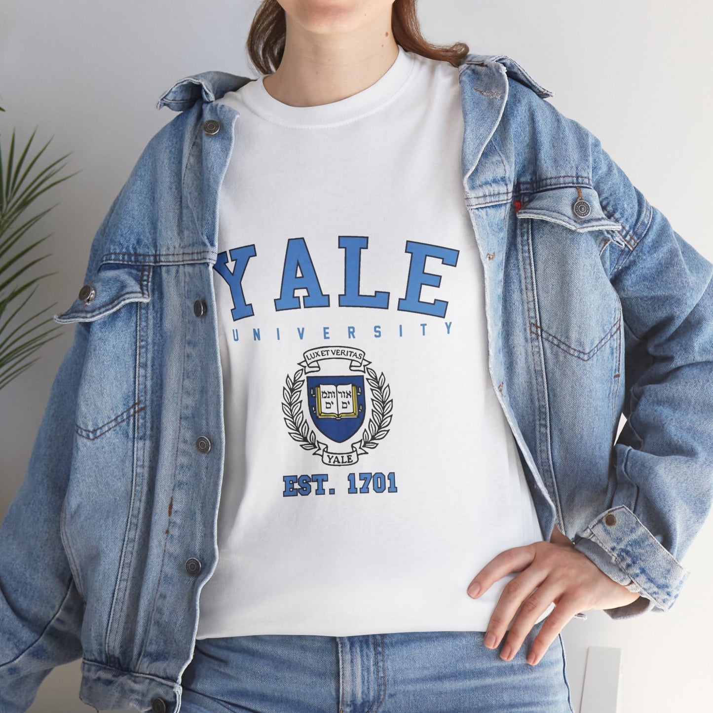 Yale University T-Shirt, Unisex Cotton Tee, College Pride Shirt, Graduation Gift, School Spirit Apparel, Yale Alumni Gear - BarkandMeow