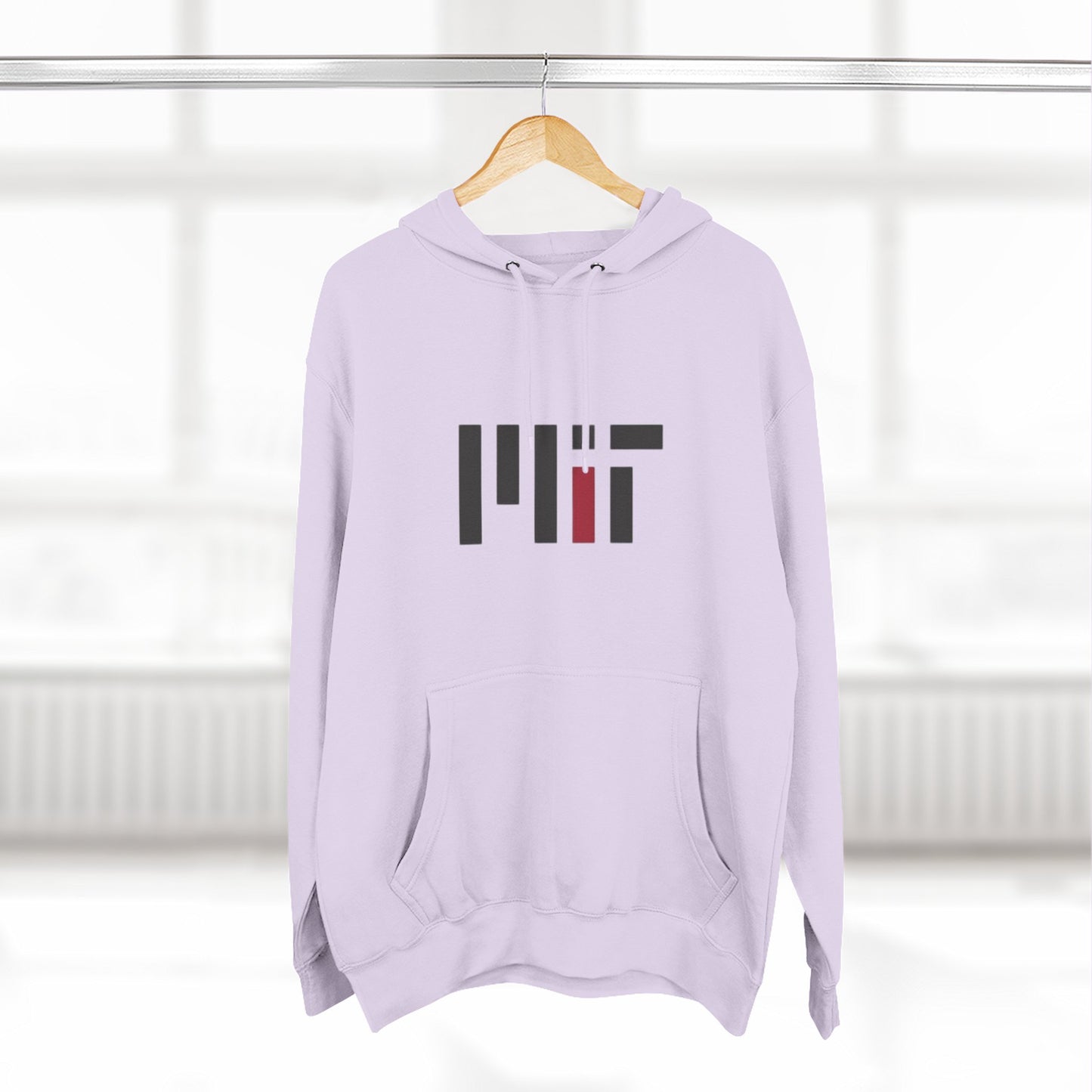 MIT Three-Panel Fleece Hoodie