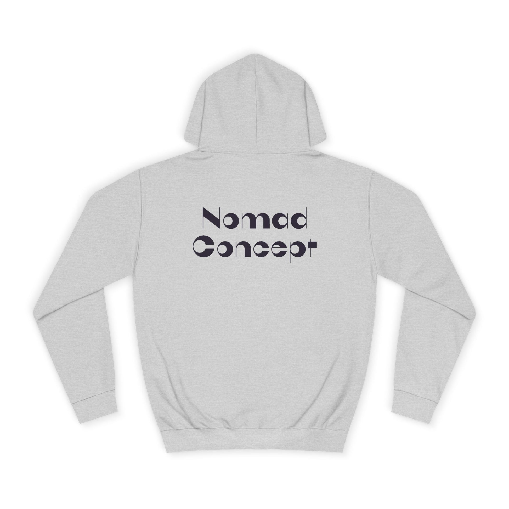 Trendy Unisex College Hoodie, Reversible Graphic Pullover, Casual Streetwear, Ideal for College, Gift for Students - BarkandMeow