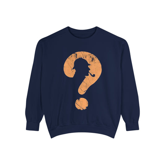 Question Mark Vintage Fleece Sweatshirt