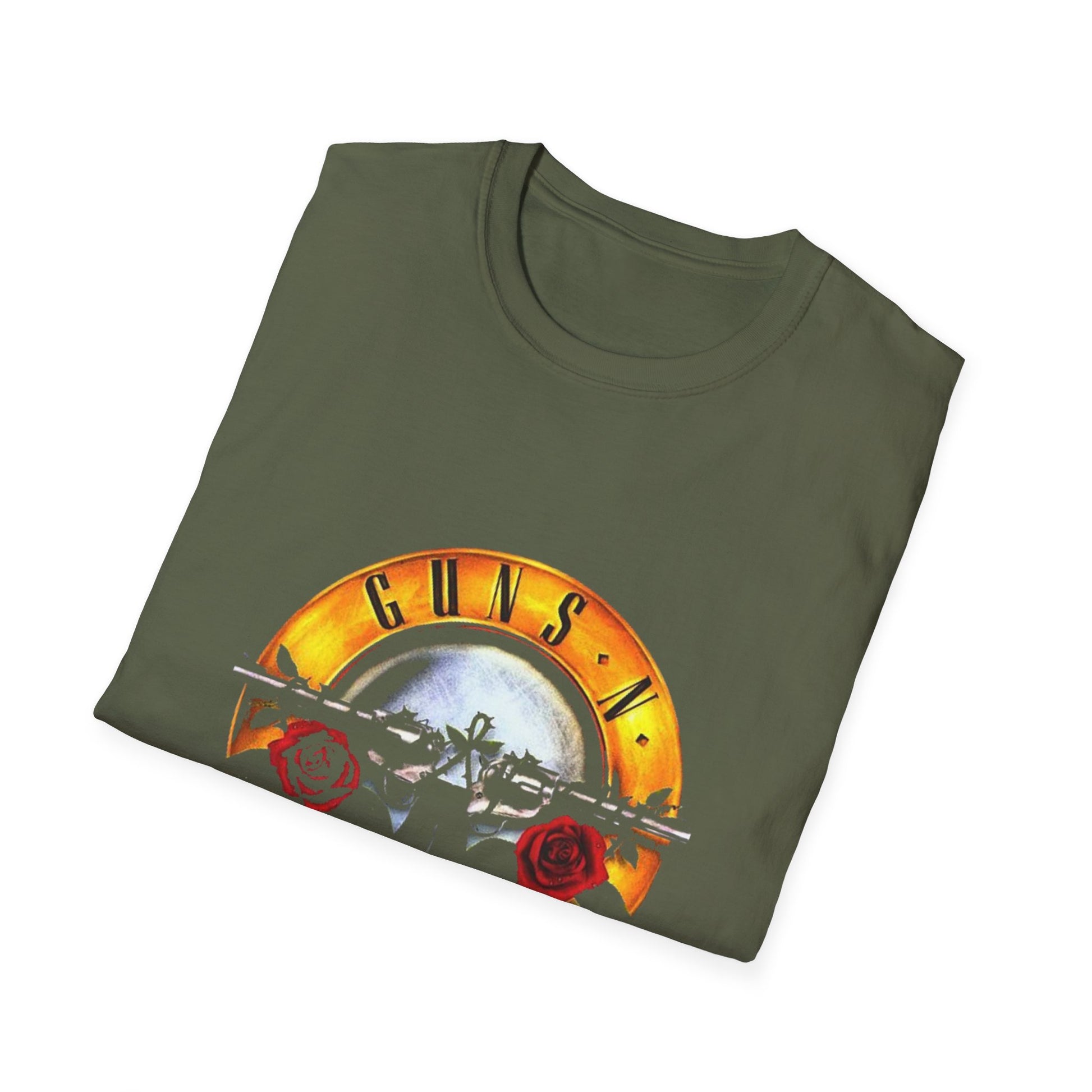 Guns N’ Roses Logo T-Shirt — Classic Rock Band Tee - BarkandMeow