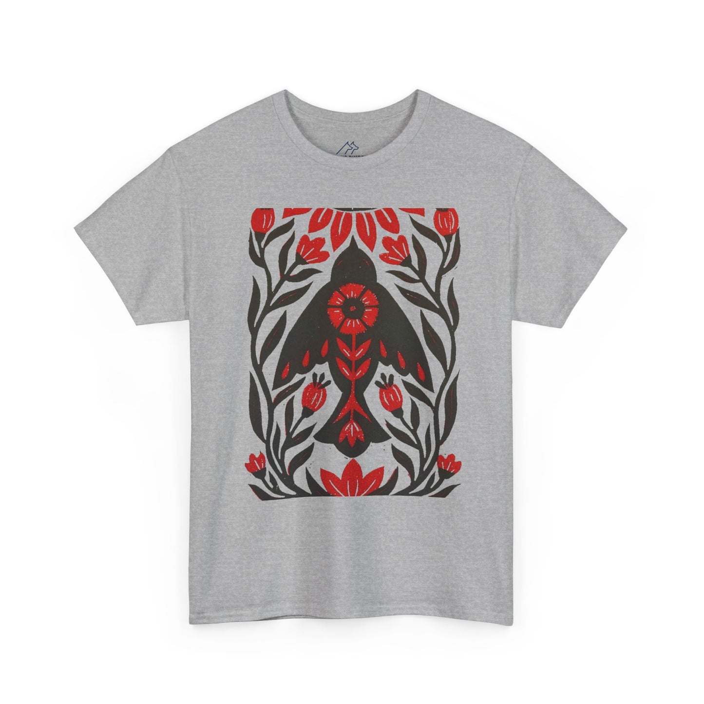 Bohemian Floral Unisex Tee - BarkandMeow