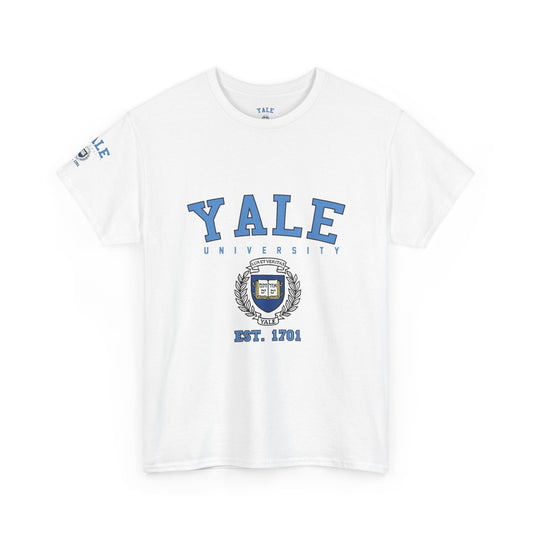 Yale University T-Shirt, Unisex Cotton Tee, College Pride Shirt, Graduation Gift, School Spirit Apparel, Yale Alumni Gear - BarkandMeow