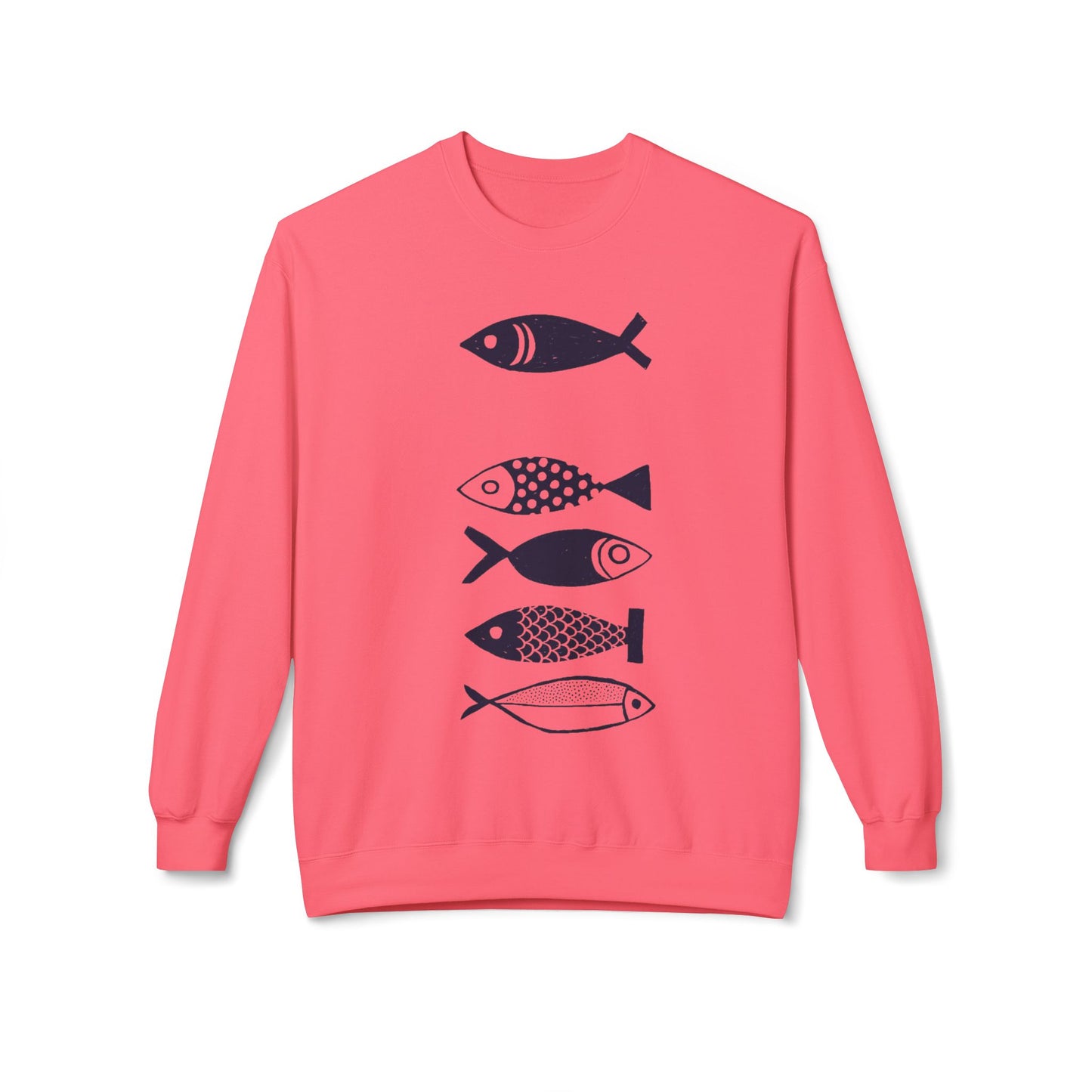 Cute Fish Crewneck Sweatshirt - BarkandMeow