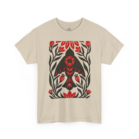 Bohemian Floral Unisex Tee - BarkandMeow