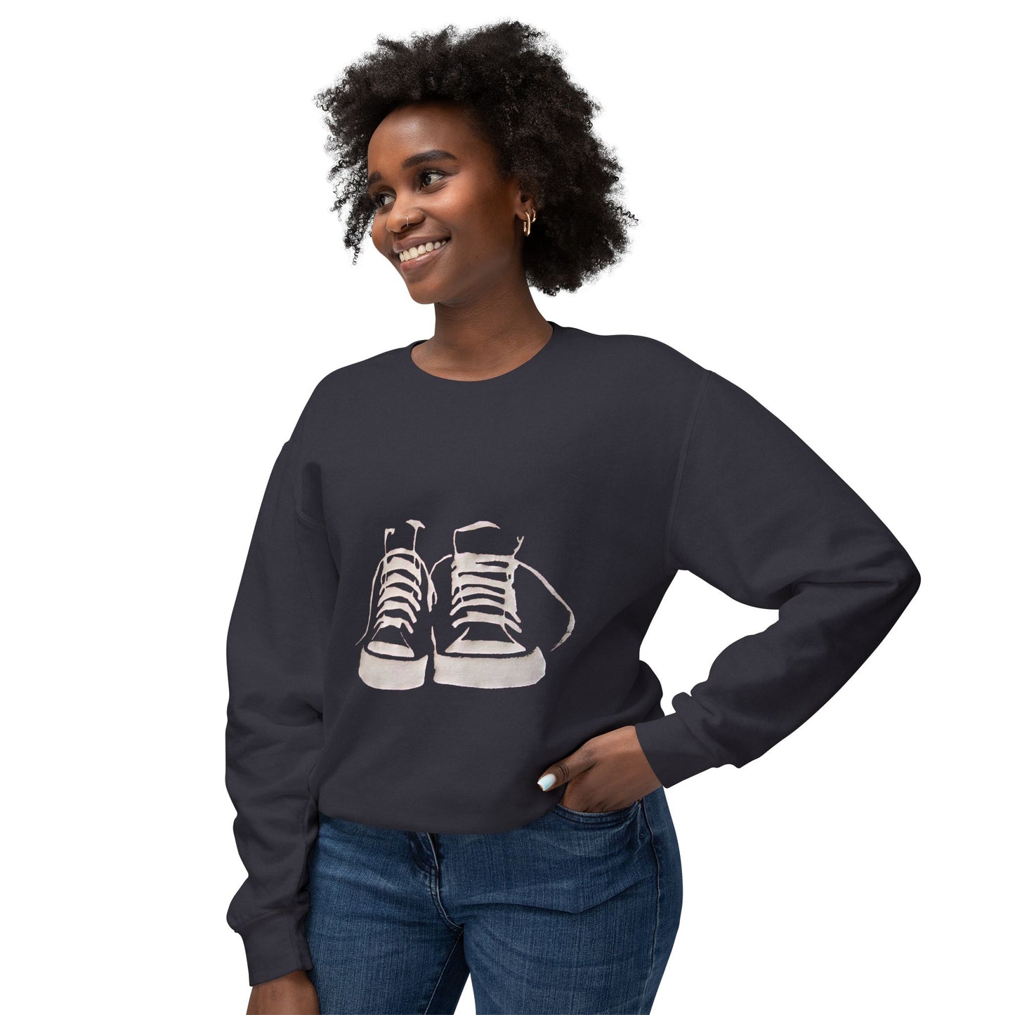 Sneaker Crewneck Sweatshirt - BarkandMeow